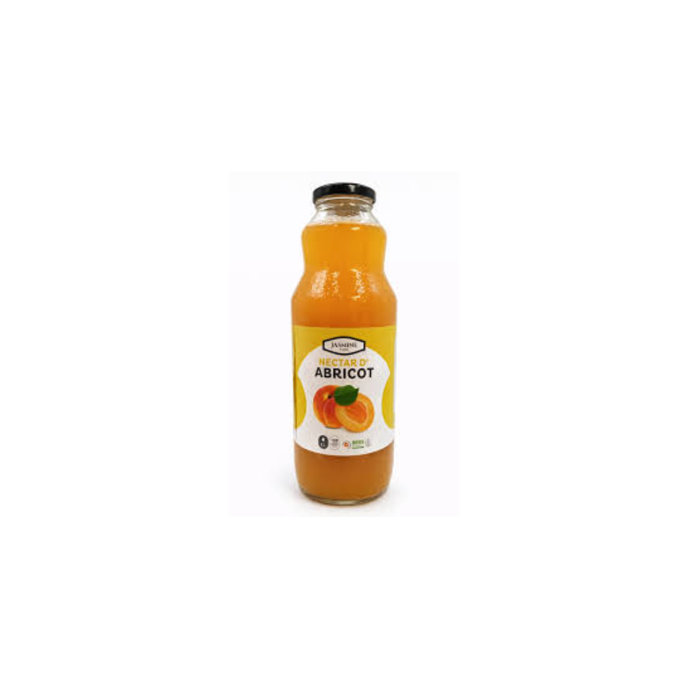 JASMINE APRICOT JUICE BOTTLE 1LTR CASE