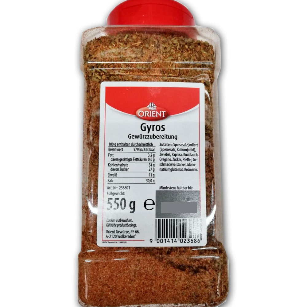 JASMINE GYRO SEASONING 550 GM