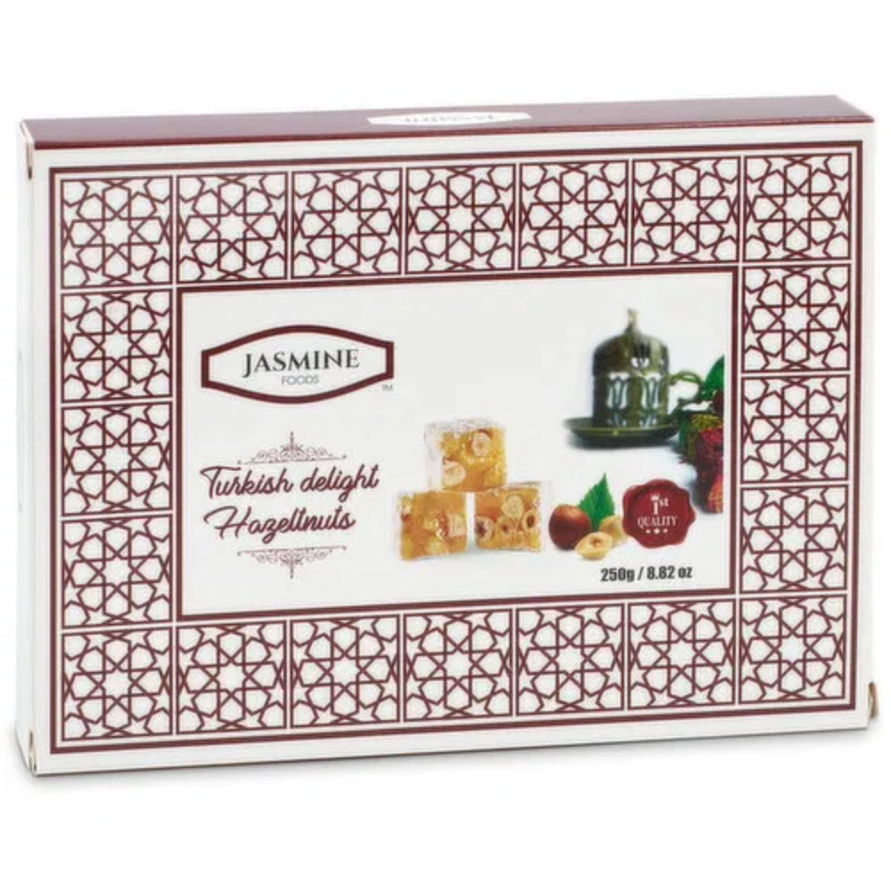 JASMINE TURKISH DELIGHT HAZELNUTS FLAVOUR 250G