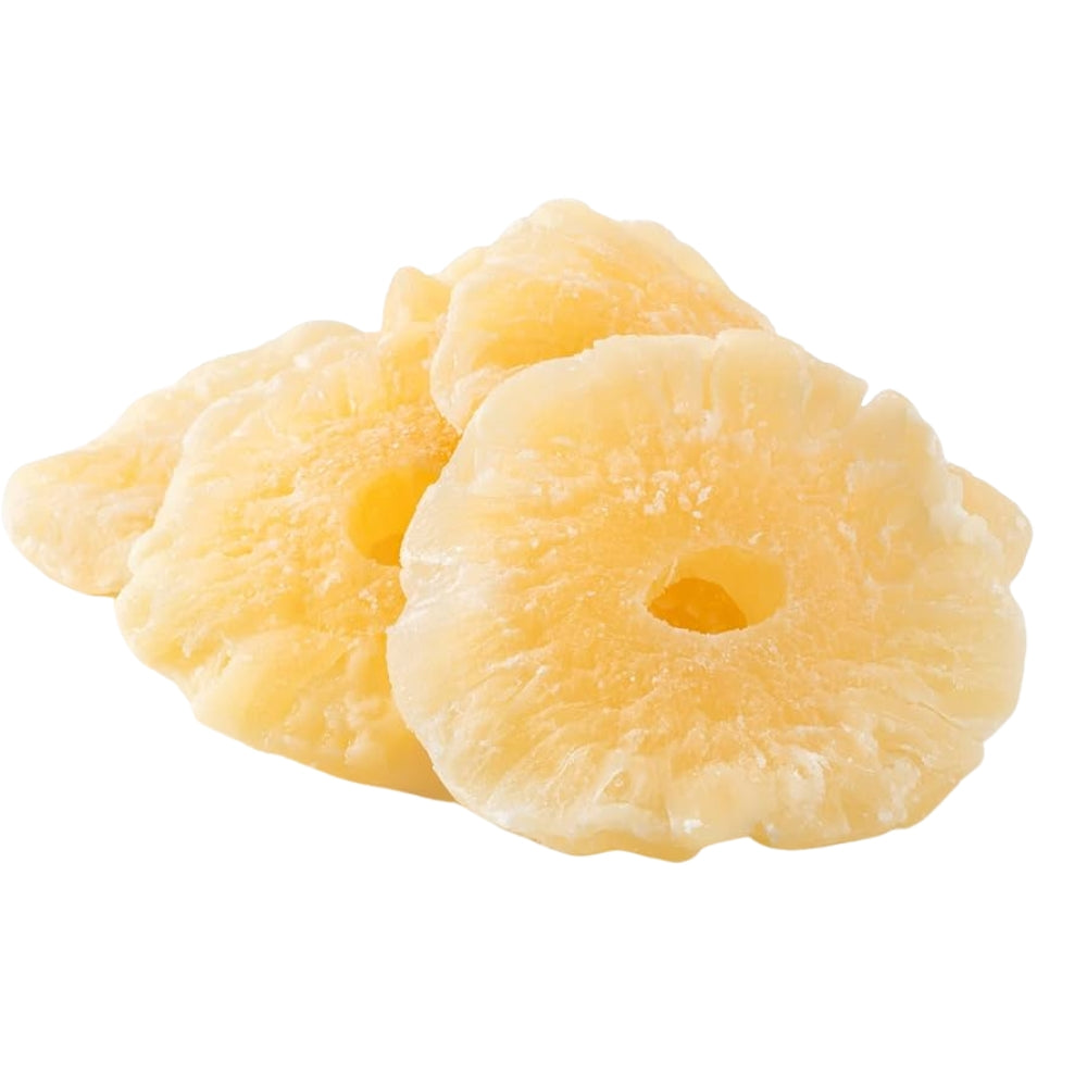 KTK DRIED PINEAPPLE RINGS (UNSULPHURED) 5 LBS