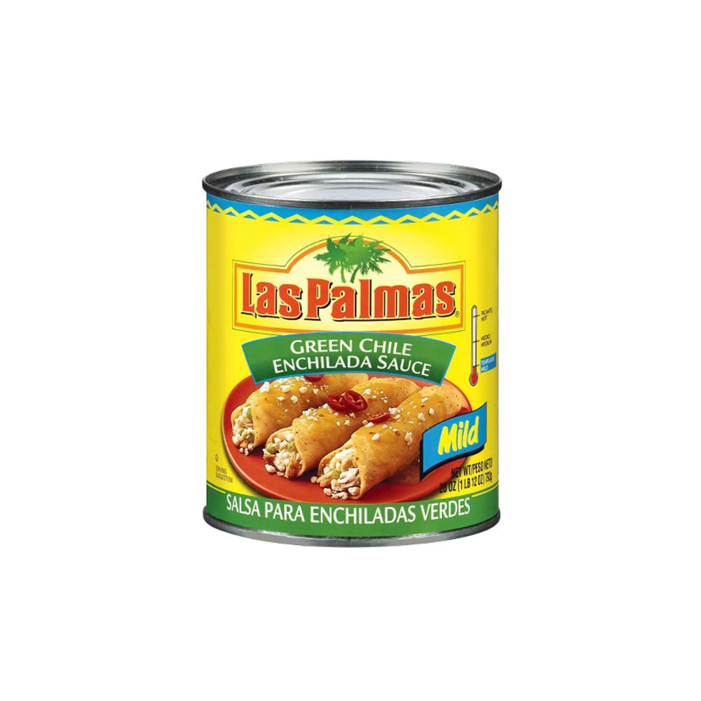 LAS PALMAS GREEN ENCHILADA SAUCE 28 OZ dno