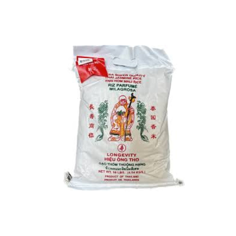 LONGEVITY THAI JASMINE RICE 10LB