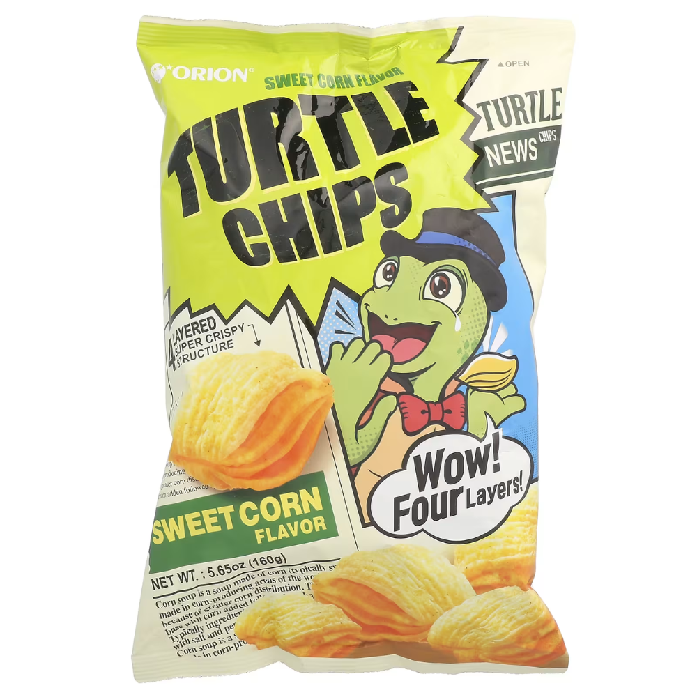 L OR)TURTLE CHIPS CORN(L) 160G