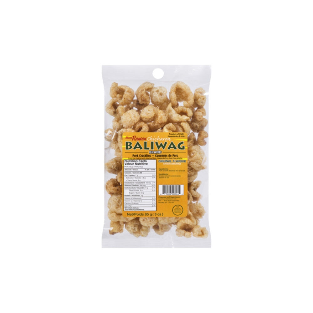 MANG RAMON BALIWAG PORK CRACKLINS 85 GM