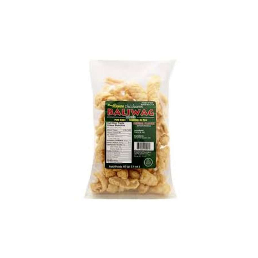 MANG RAMON BALIWAG PORK RINDS ORIGINAL 60 GM