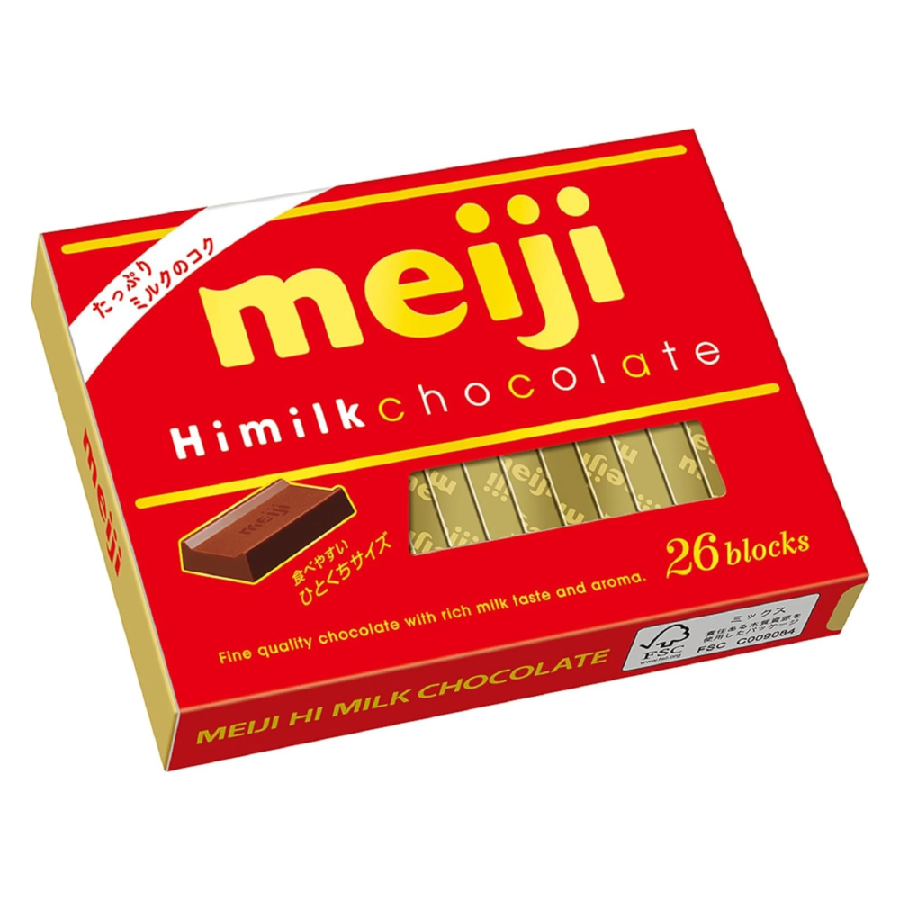 MEIJI HI MILK CHOCOLATE BOX 50 GM