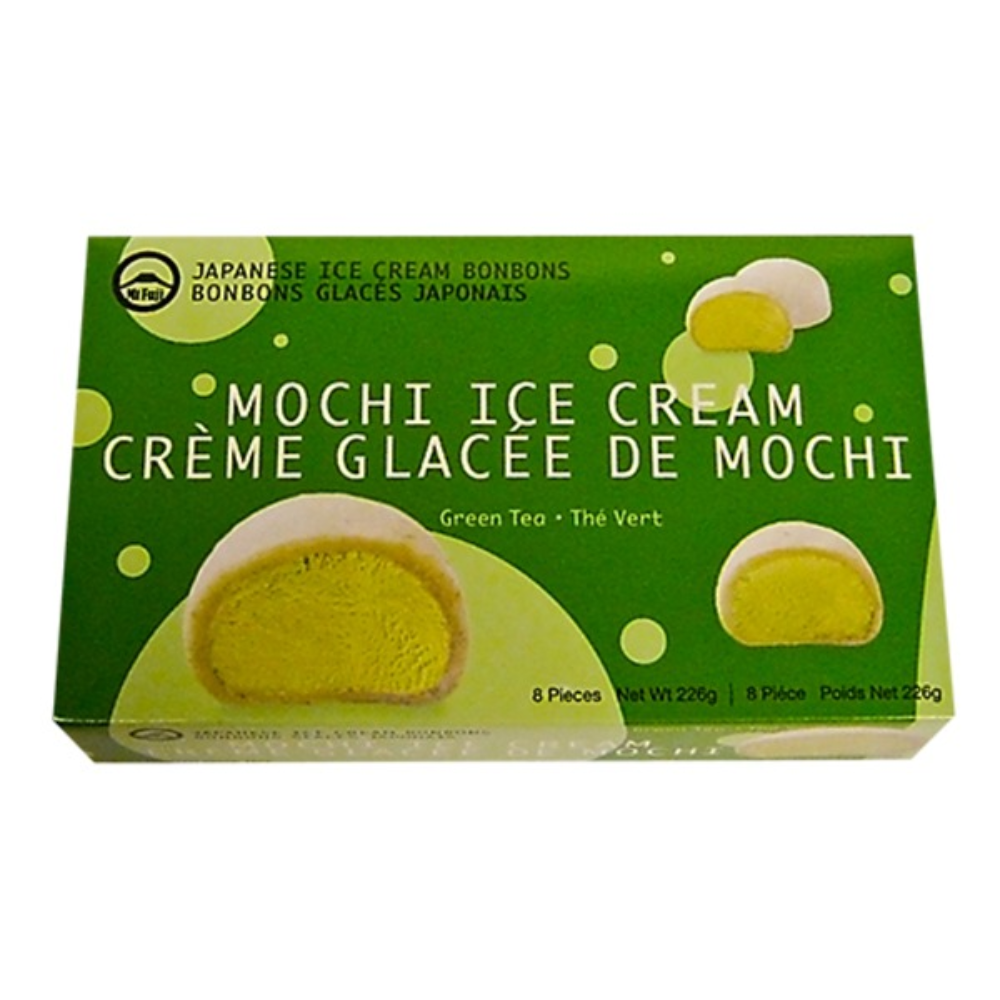 MOCHI ICE CREAM GREEN TEA 8PC MT FUJI