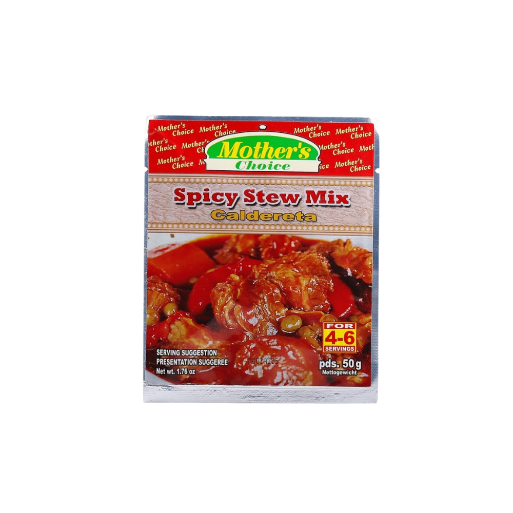 MOTHERS CHOICE SPICY MEAT STEW MIX CALDERETA 50 GM