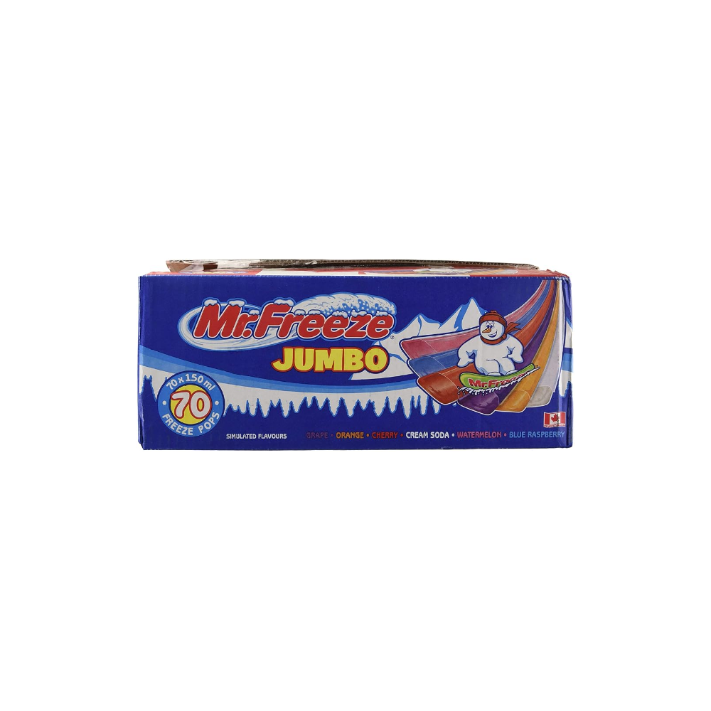 MR FREEZE JUMBO FREEZE POPS 60X150 ML