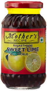 MOTHER'S SWEET LIME PICKLE  575GM