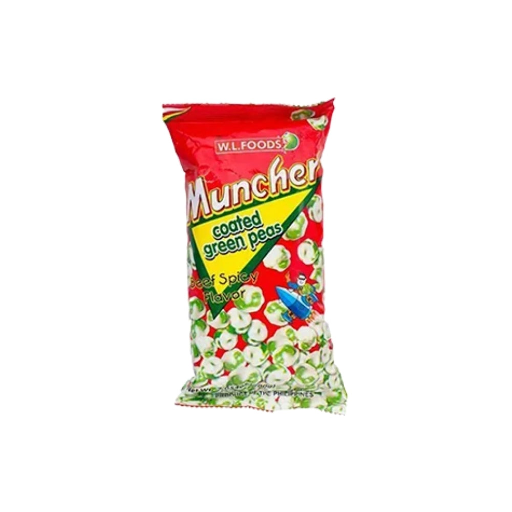 MUNCHER GREEN PEAS COATED 70G