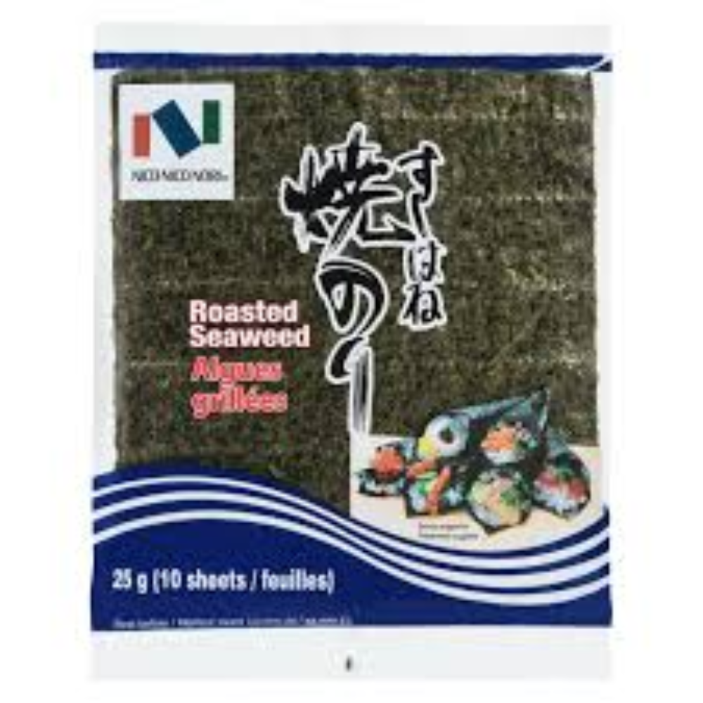 NICO NICO ROASTED SEAWEED 25G (10 SHEETS)