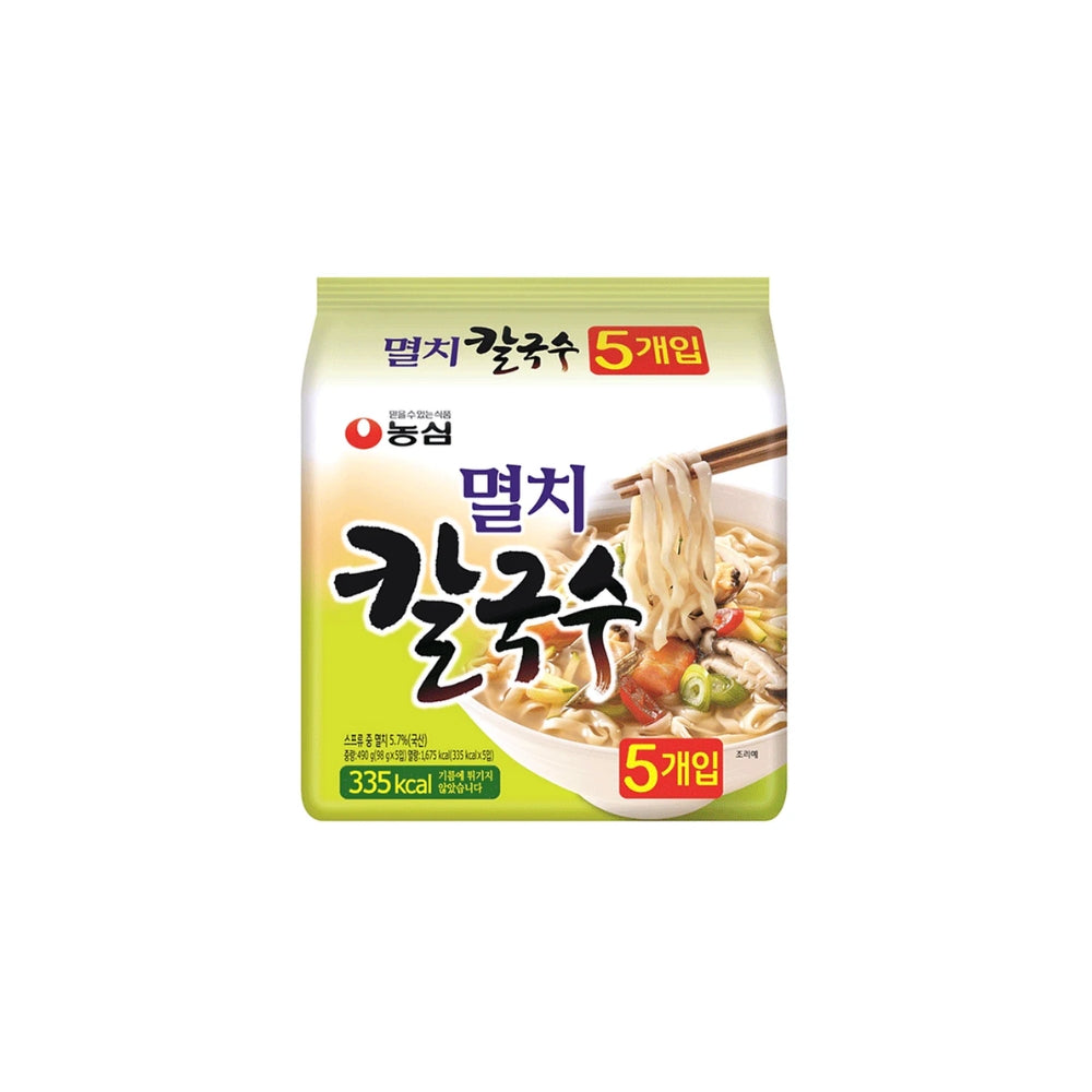 NONGSHIM NON FRIED ANCHOVY NOODLES 98GM