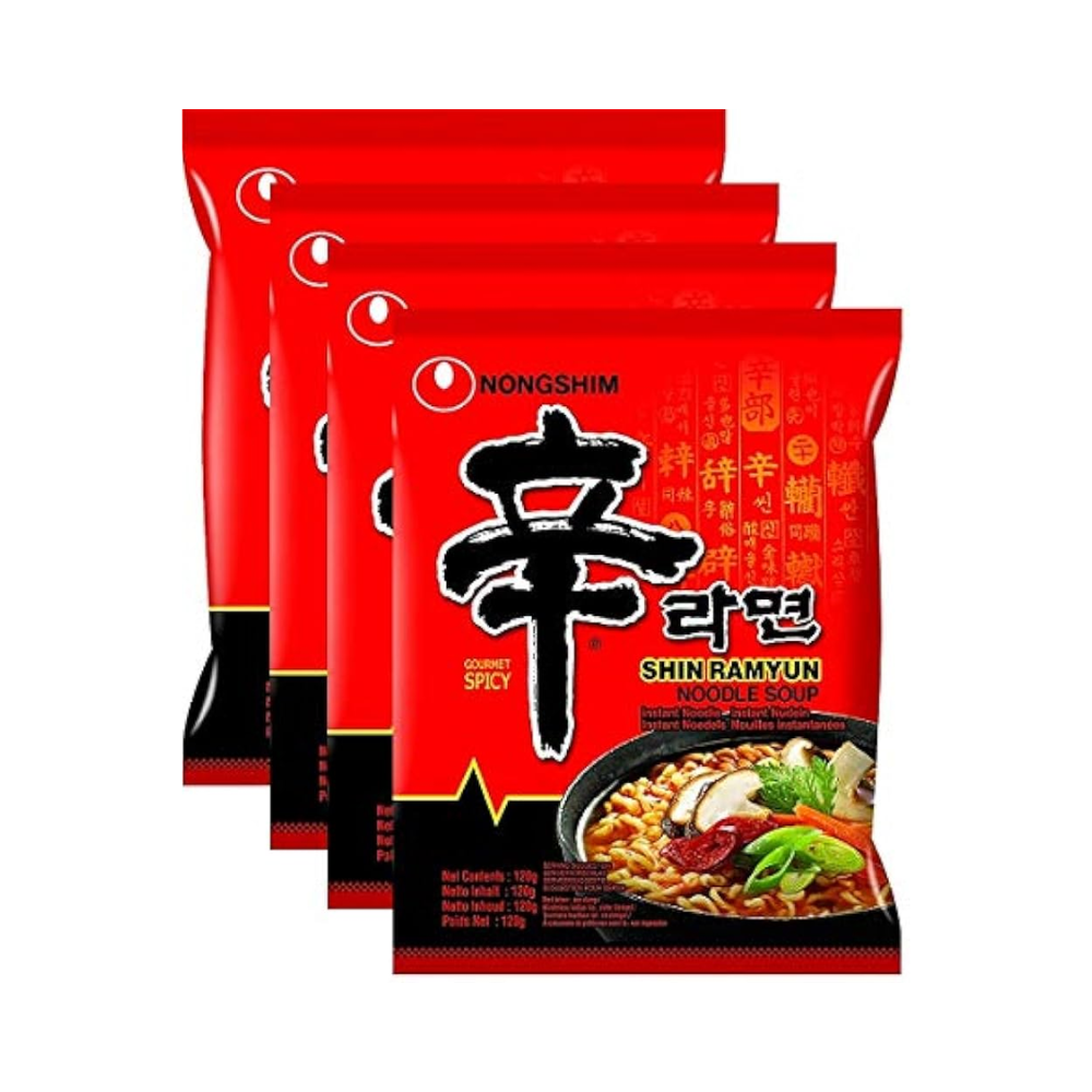 NS)SHIN RAMEN MULTI 120G X 4