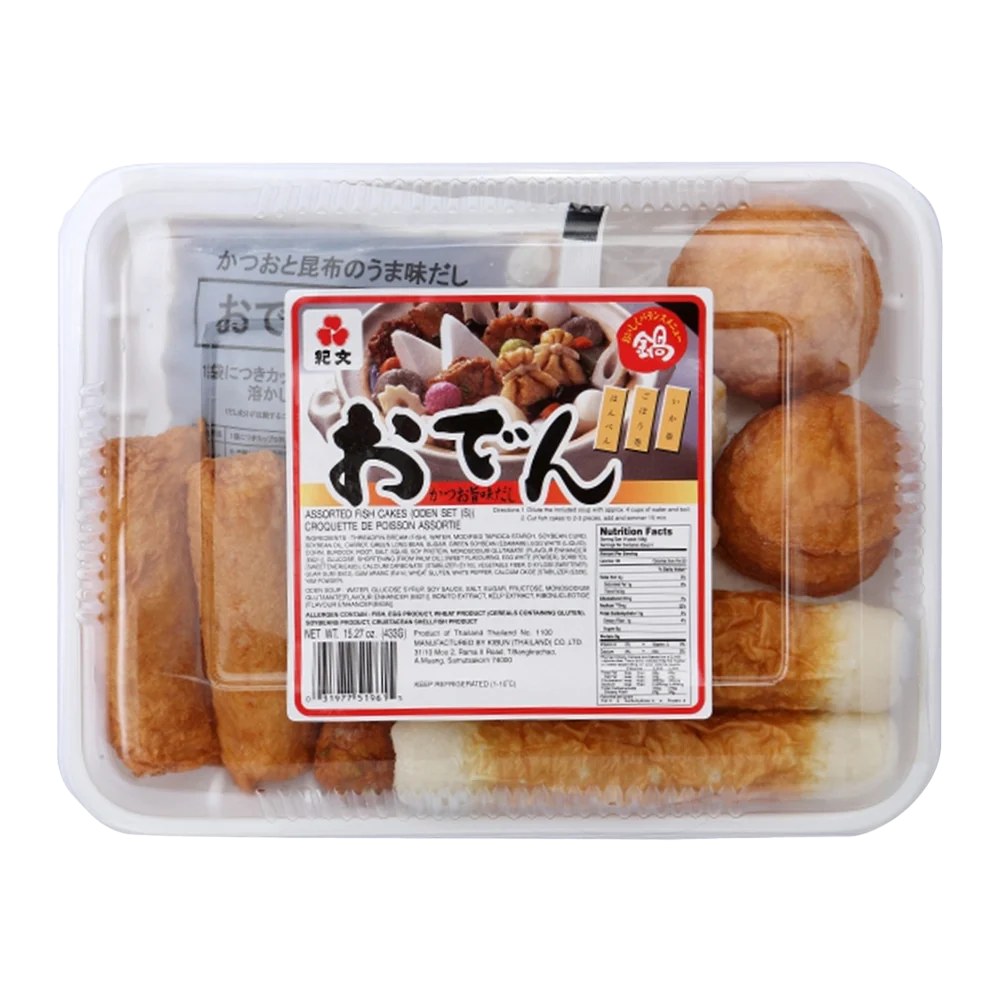 ODEN SET KIBUN ASSORTED FISH CAKE 433 GM