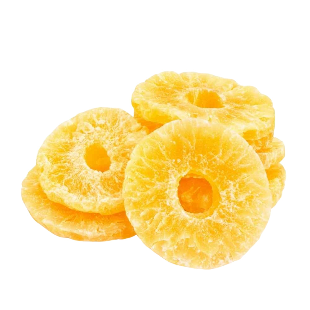 ORGANIC PINEAPPLE RINGS DRIED (UNSULPHURED) 5 LBS