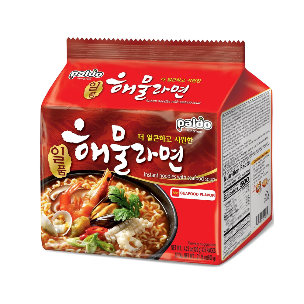 PALDO INSTANT NOODLES SEAFOOD SOUP 110 GM