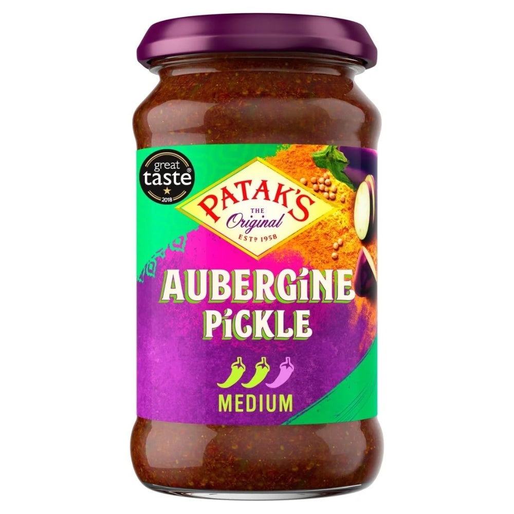 PATAKS AUBERGINE PICKLE MEDIUM 312 GM