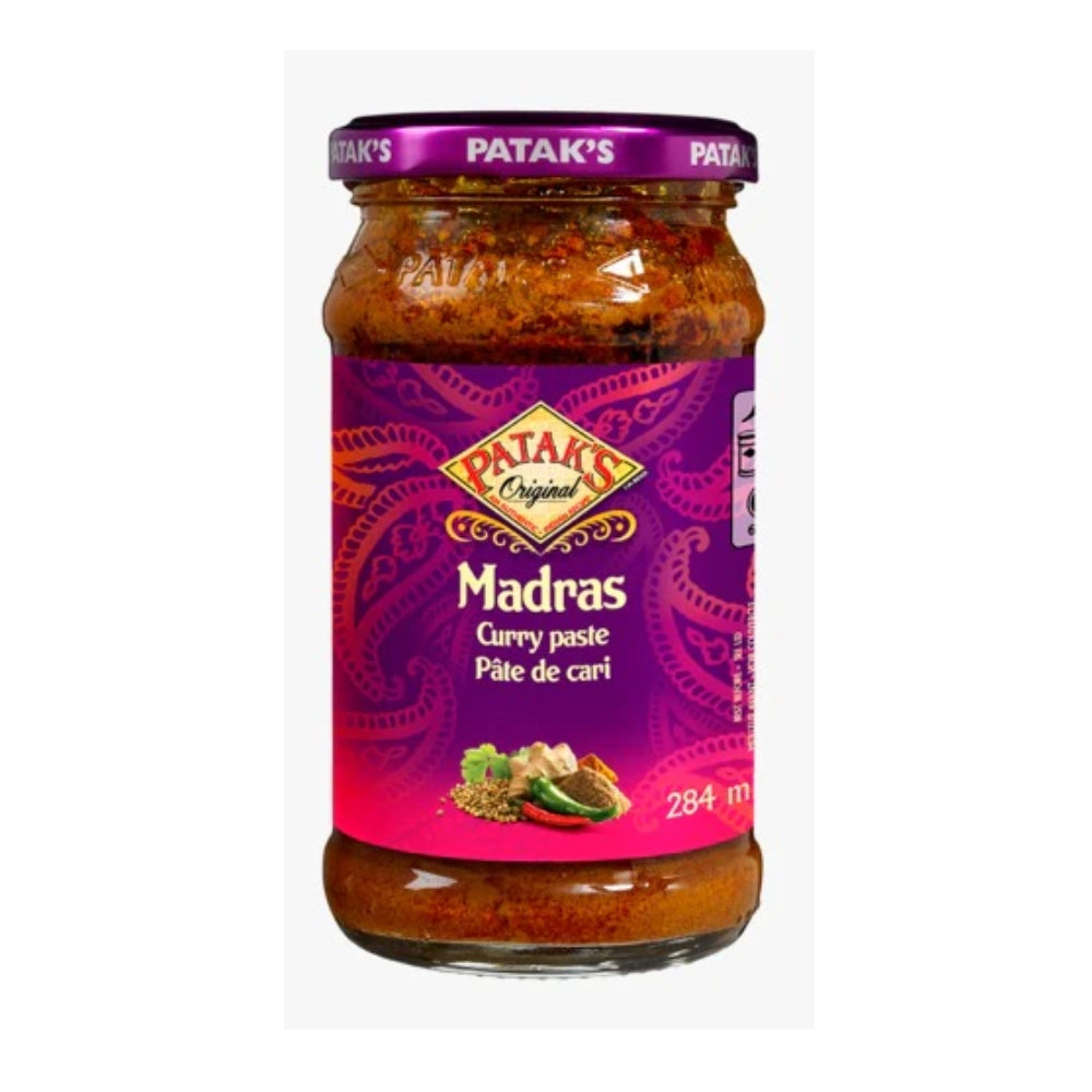 PATAKS MADRAS CURRY PASTE 284ML