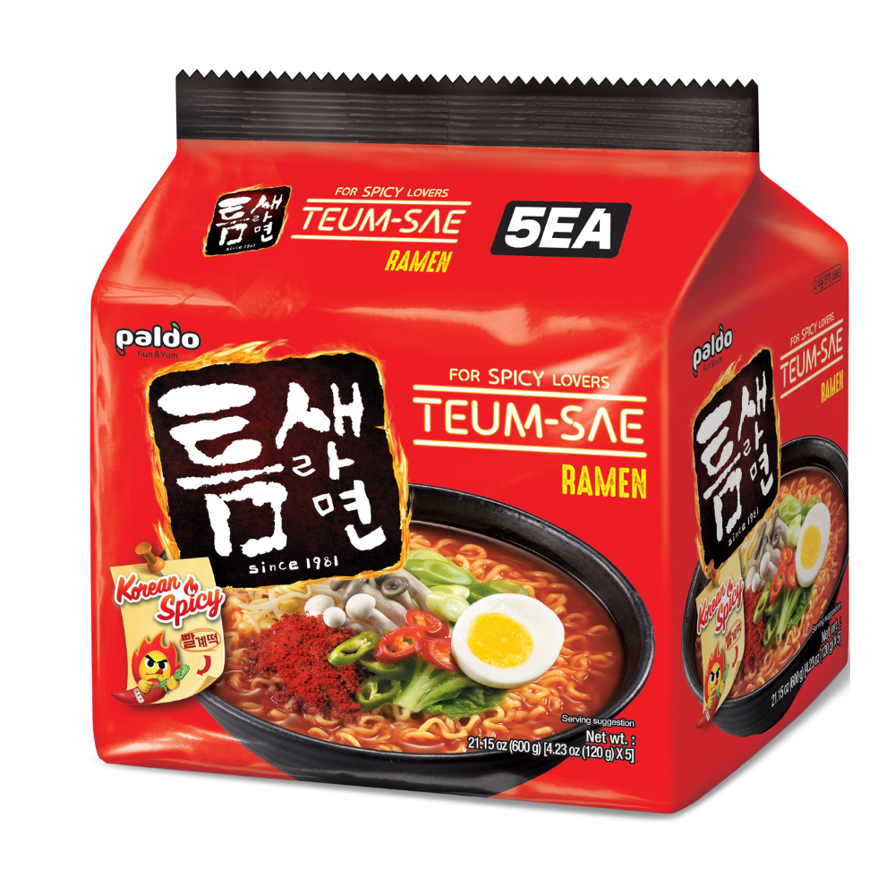 PD)TUMSAE RAMEN 120G X 5