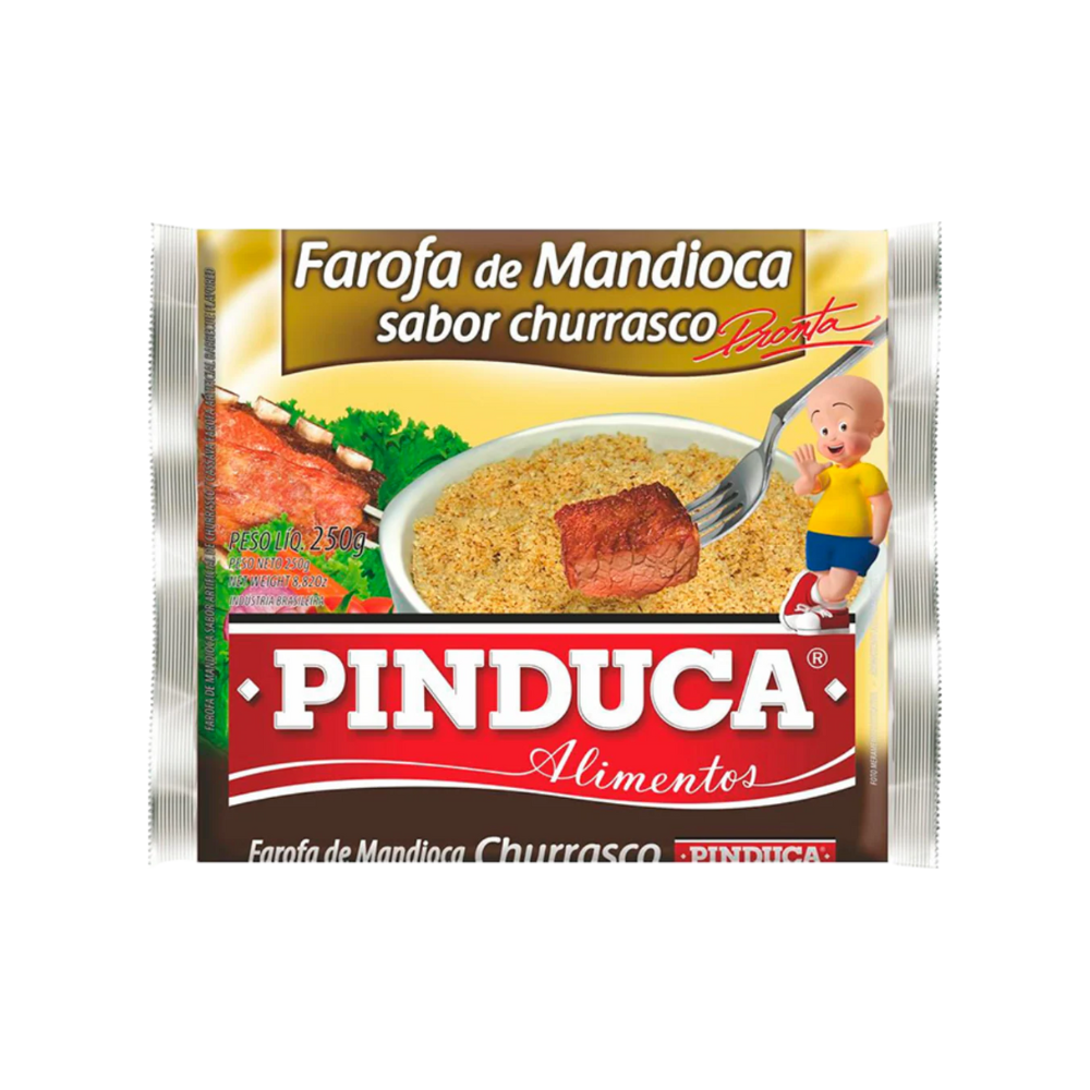 PINDUCA FAROFA CASSAVA FLOUR BBQ 250 GM