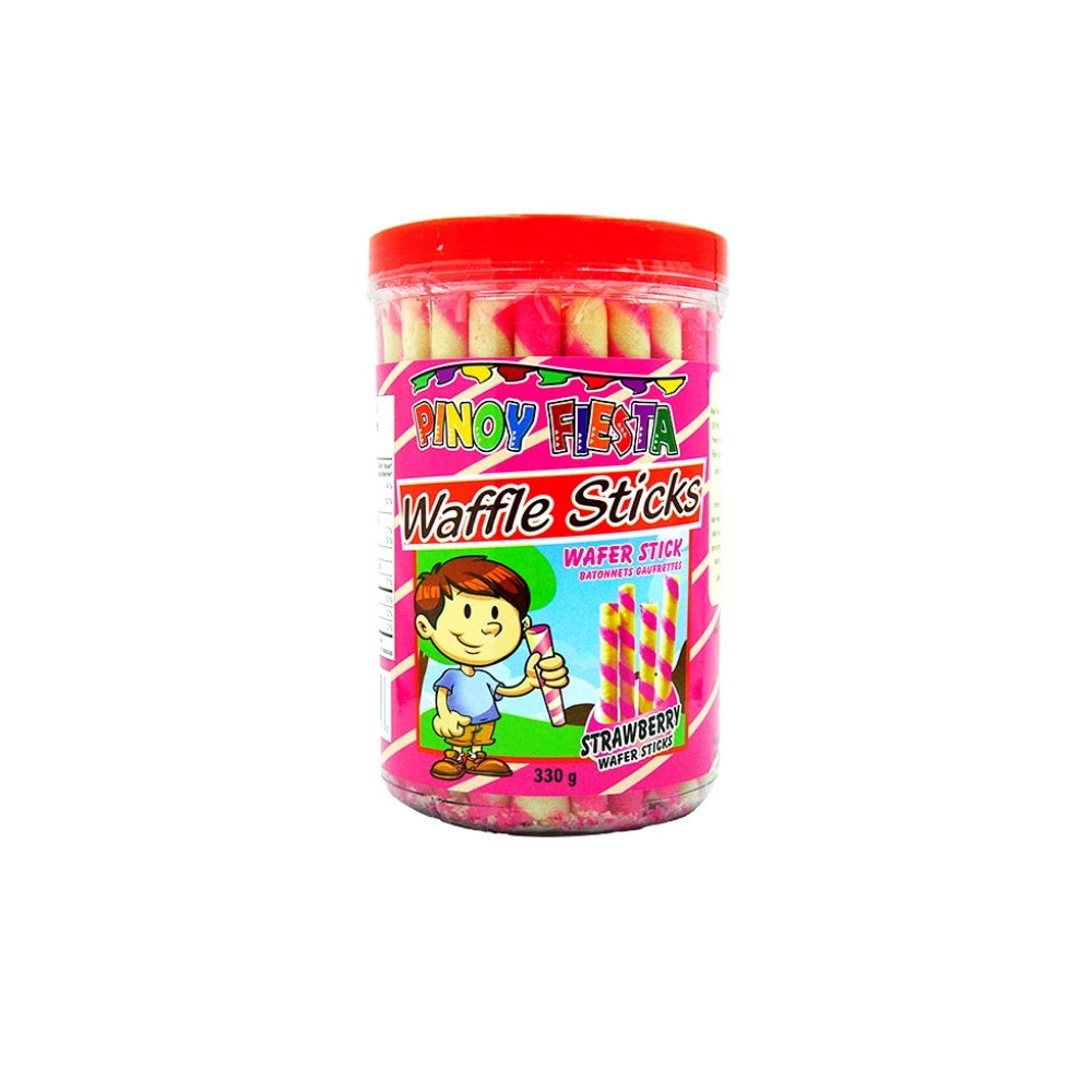 PINOY FIESTA WAFER STICK- STRAWBERRY 330G
