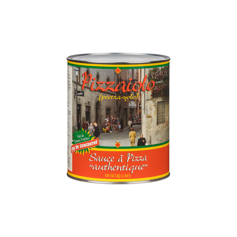PIZZAIOL PIZZA SAUCE  AUTENTICO - 6 X 100 OZ