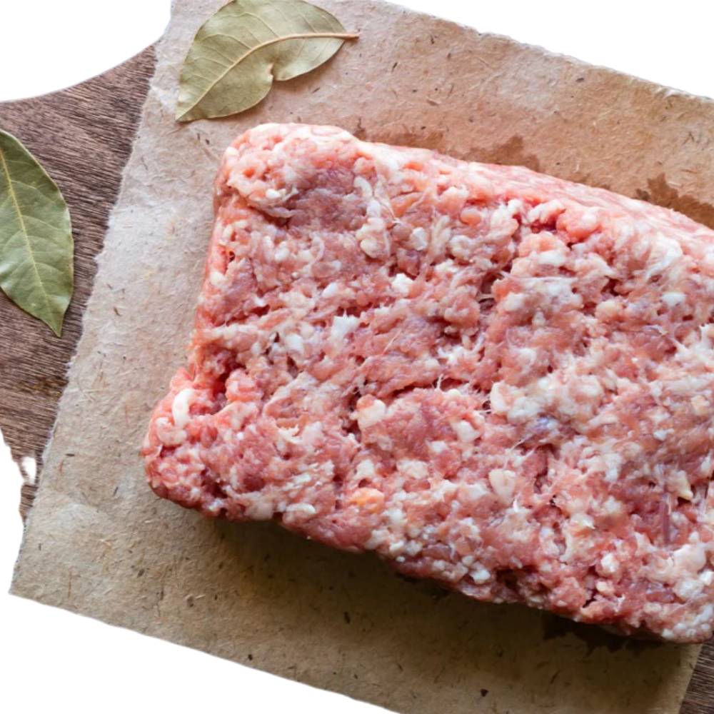 PORK GROUND CHUB FZN 2 X 2.25 KG