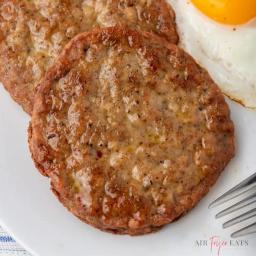 PORK MAPLE SAUSAGE PATTY PAR FRIED  90 X 45 GM CS