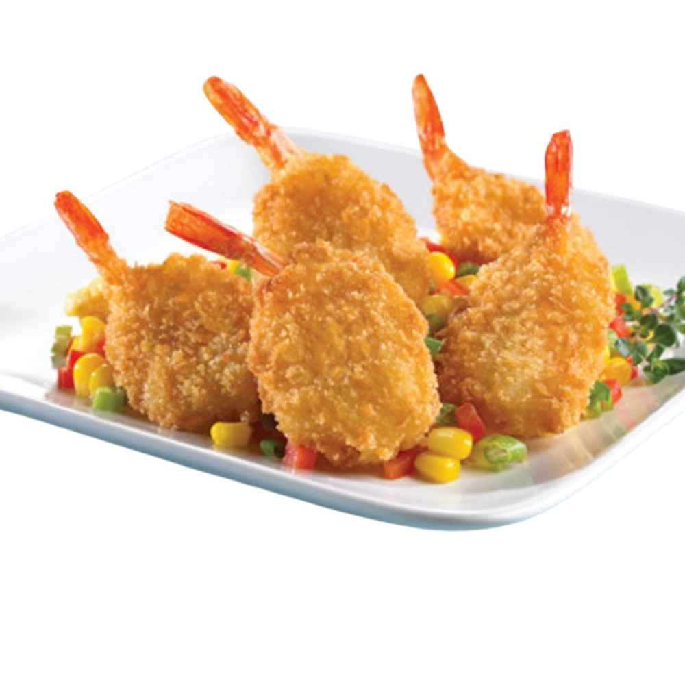 PRE-FRIED SHRIMP BREADED 16-20 240G