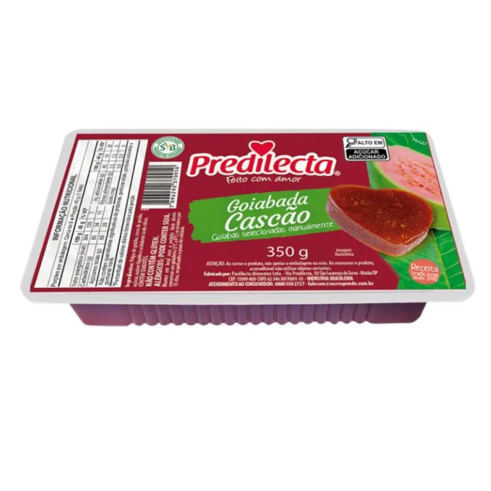 PREDILECTA GOIABADA 350 GM