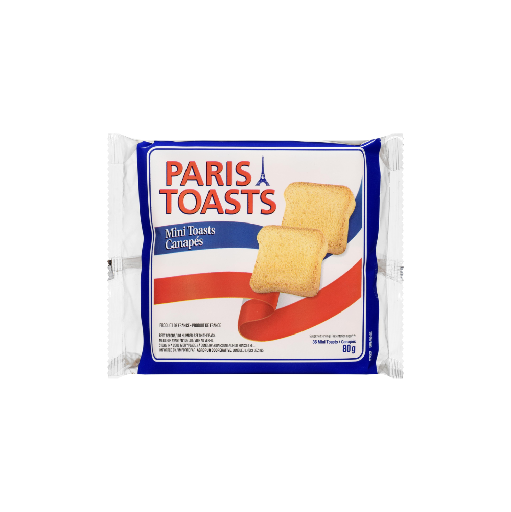 PTS PARIS MINI TOASTS 80 GM