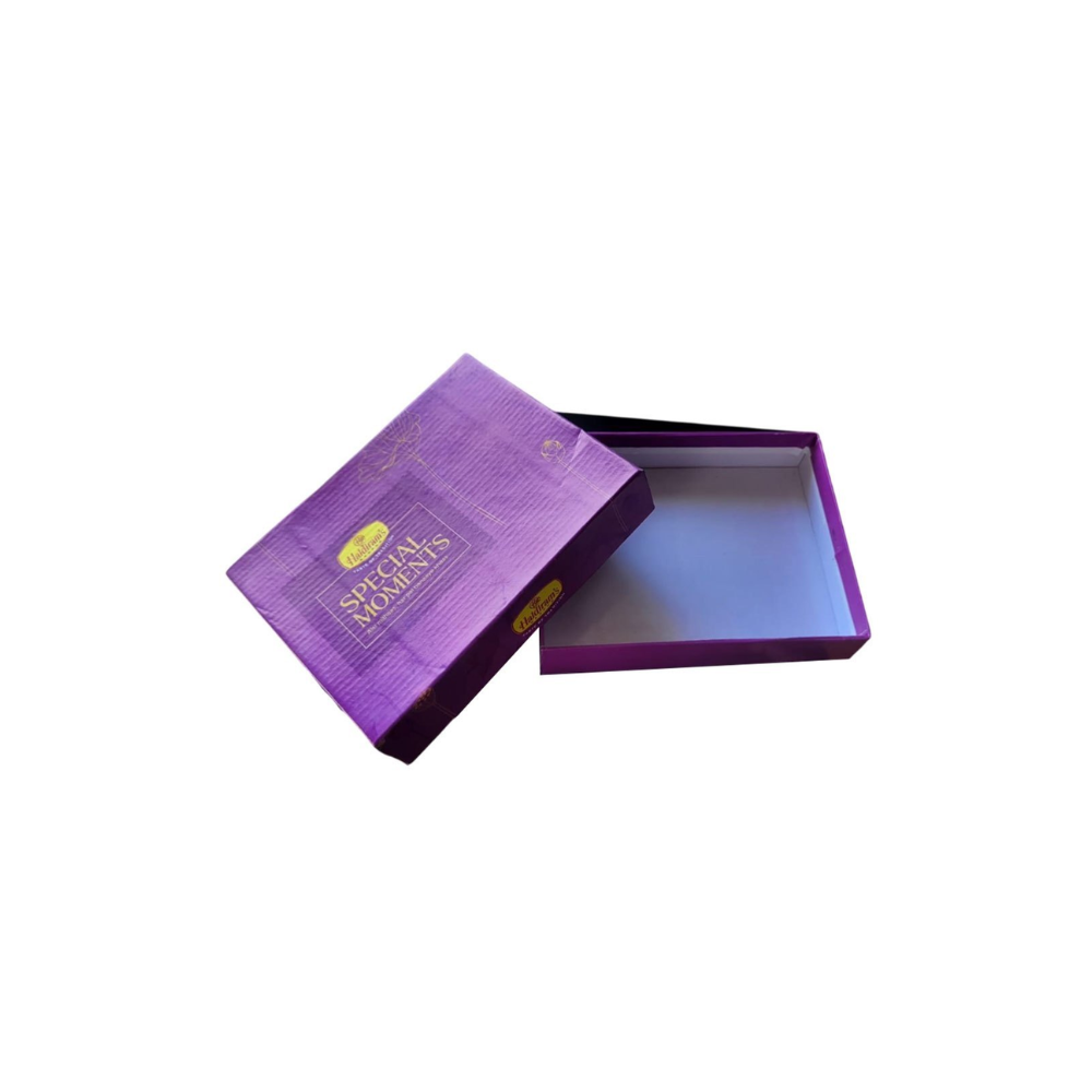 PURPLE CARD BOX (SWEET OR GIFT BOX) 1 LB- 200/CS