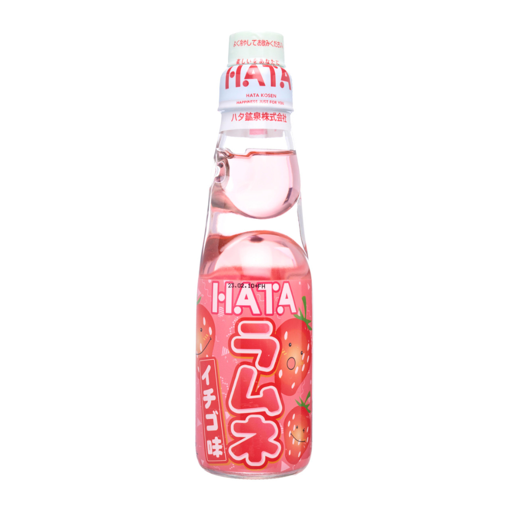 RAMUNE DRINK STRAWBERRY  200 ML