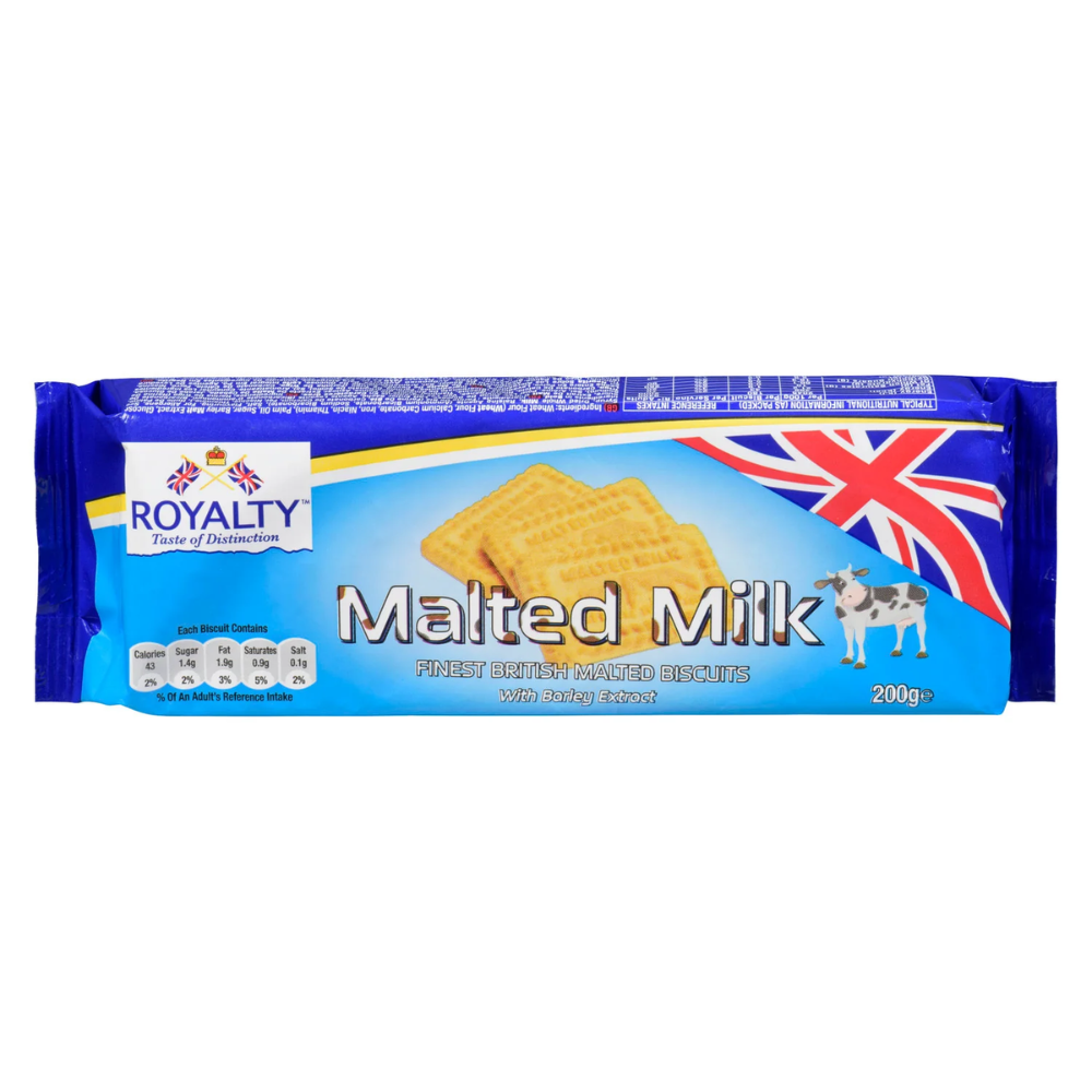ROYALTY MALTED MILK COOKIE 200G