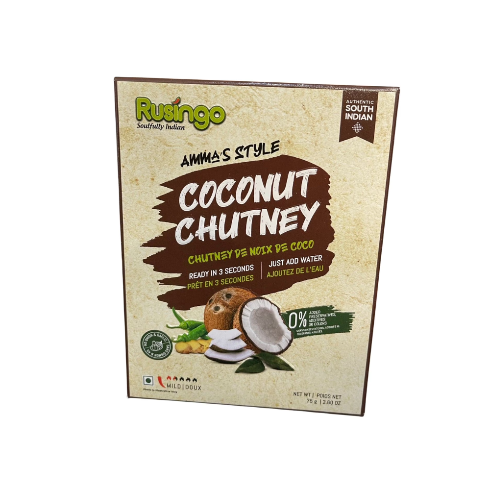 RUSINGO COCONUT CHUTNEY 75 GM