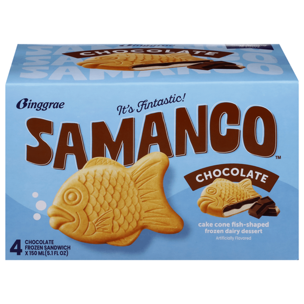 SAMANCO CHOCOLATE SANDWICHES 4 EACH