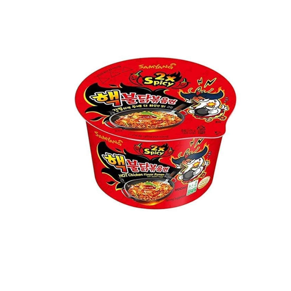 SAMYANG OT CHICKEN FLAVOR RAMEN BIG BOWL 2X SPICY 105 GM