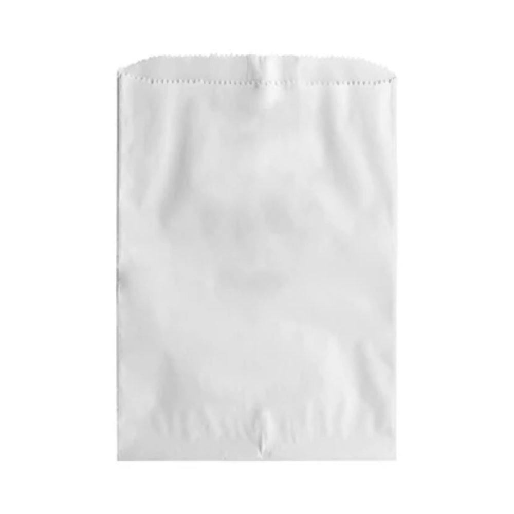 SANDWICH BAG WHITE 6X2X9" 1000PC