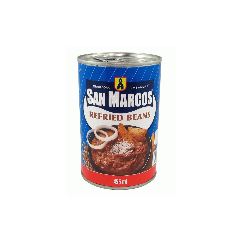 SAN MARCOS REFRIED BEANS 455ML