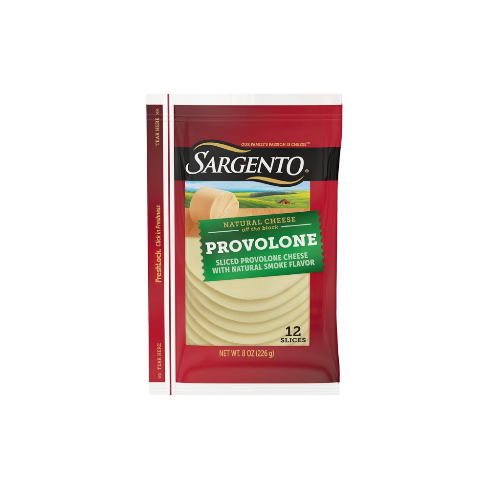 SAP NATURAL PROVOLONE SLICE 16 PKT X 252 GM CS