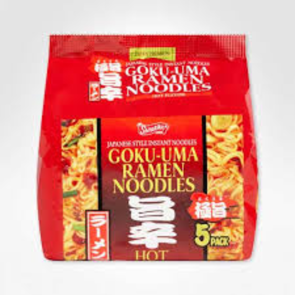 SHIRAKIKU GOKUUMA RAMEN INSTANT NOODLE HOT 5PACK