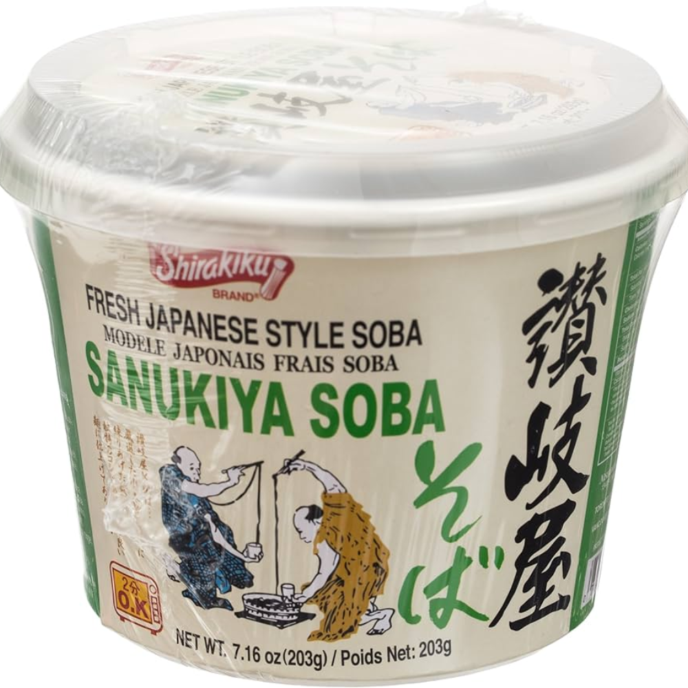 SHIRAKIKU INSTANT CUP NOODLE SOBA 7.16 OZ