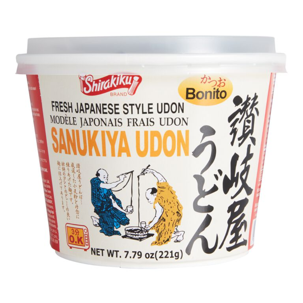 SHIRAKIKU NOODLE CUP INST KATSUO UDON 220 GM