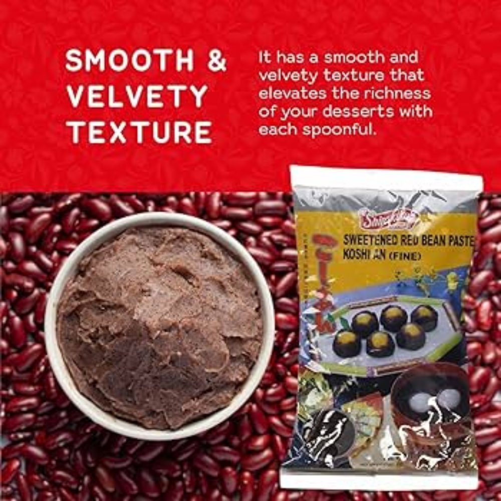 SHIRAKIKU RED BEAN PASTE KOSHI AN 500 GM