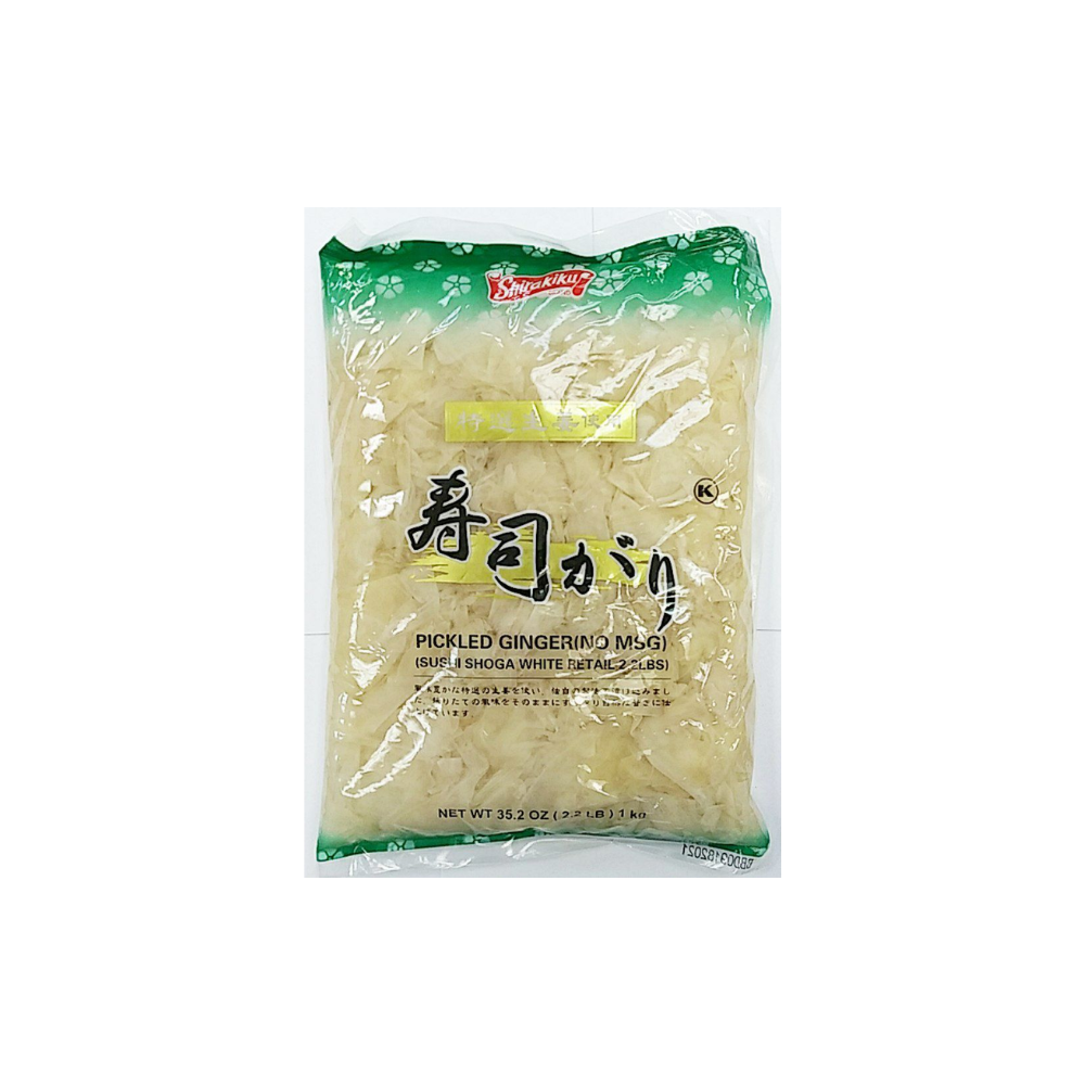 SHIRAKIKU SUSHI SHOGA WHITE SPECIAL(SUSHI GINEGR) 25 LB