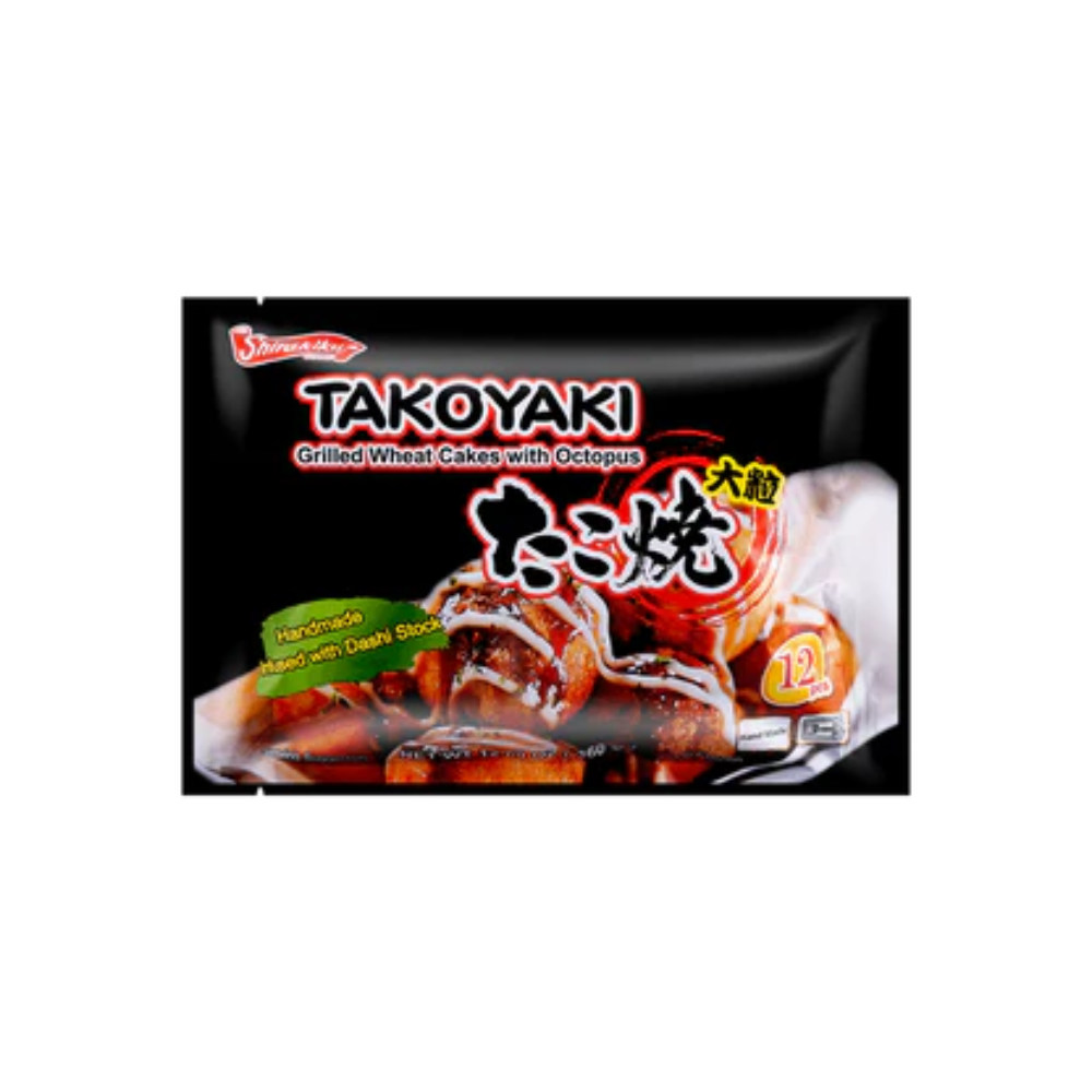 SHIRAKIKU TAKOYAKI FRZ( GRILLED WHEAT CAKES WITH OCTOPUS) 360 GM