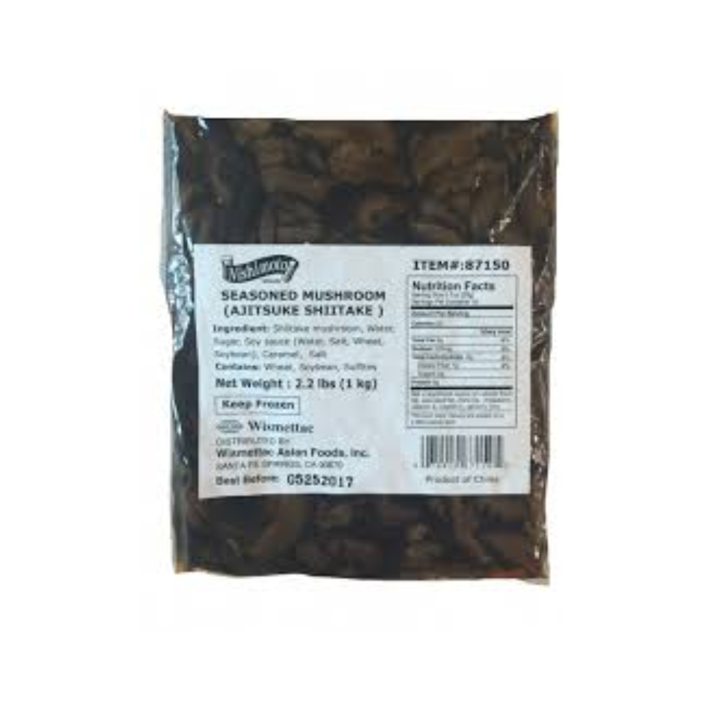 SHITEAKE MUSHROOM SEASONED SLD 2.2 LBS