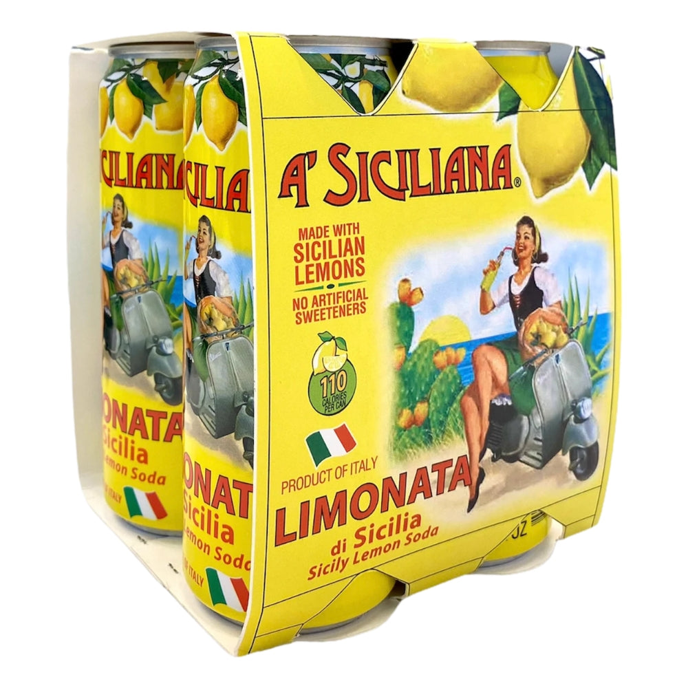 SICILLIAN LEMON SODA 24X330ML CASE