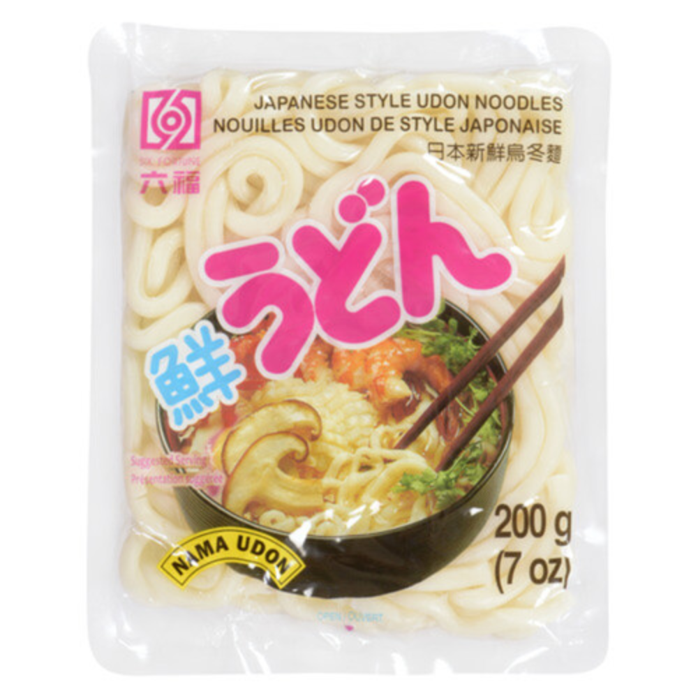 SIX FORTUNE UDON NOODLE 200G